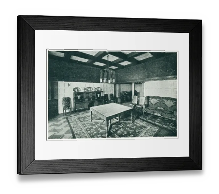 Framed Print : New Palace, Darmstadt, Dining Room Framed Print : New Palace, Darmstadt, Dining Room