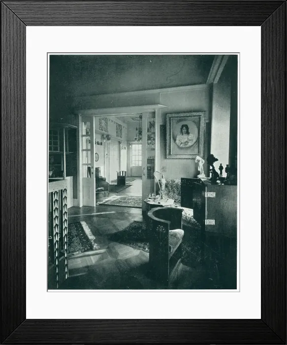 Framed Print : Boudoir And Music Room, Mannheim Framed Print : Boudoir And Music Room, Mannheim
