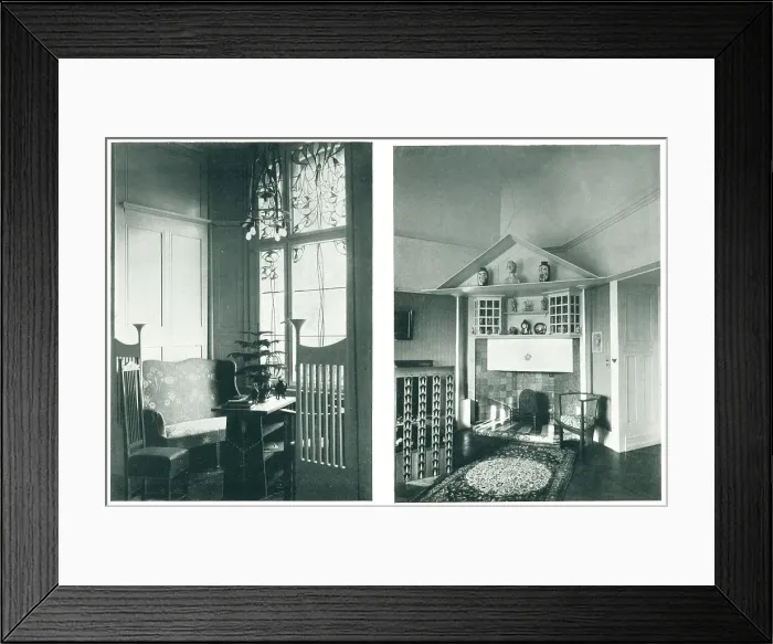 Framed Print : Boudoir And Music Room, Mannheim Framed Print : Boudoir And Music Room, Mannheim