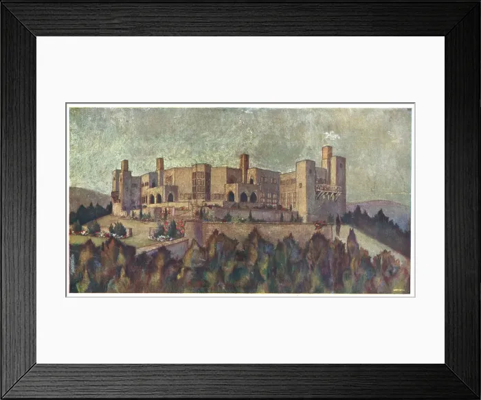 Framed Print : House On A Hilltop Framed Print : House On A Hilltop