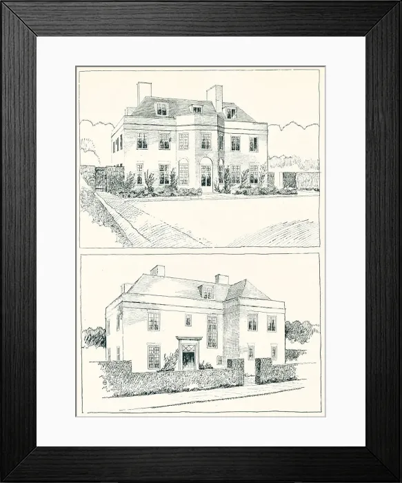 Framed Print : Constable Close, Hampstead Garden Suburb Framed Print : Constable Close, Hampstead Garden Suburb