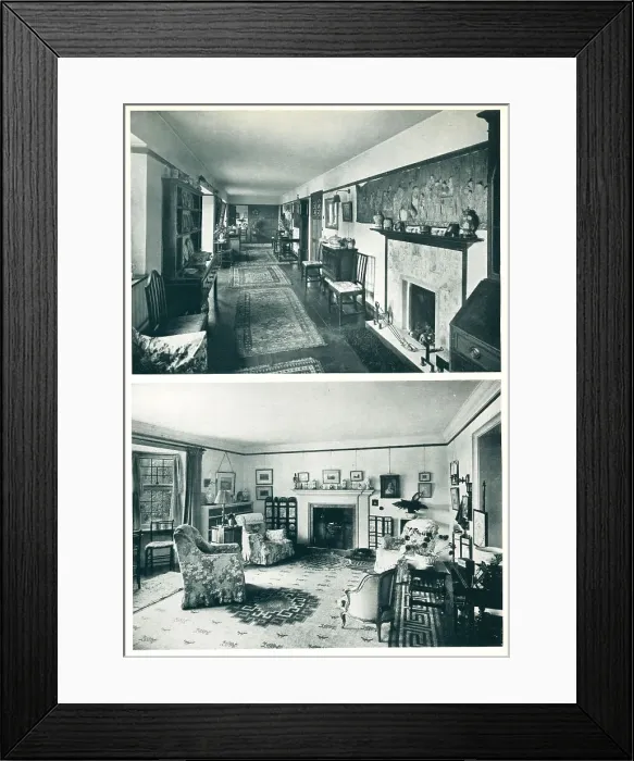 Framed Print : Interiors at Beamish, Albrighton, Salop Framed Print : Interiors at Beamish, Albrighton, Salop