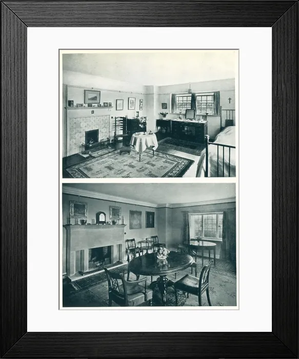 Framed Print : Interiors at Beamish, Albrighton, Salop Framed Print : Interiors at Beamish, Albrighton, Salop