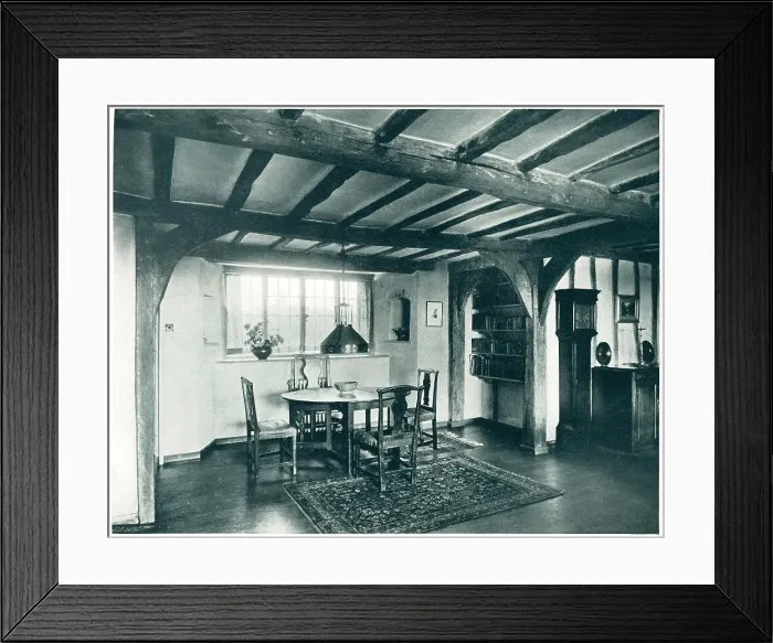 Framed Print : Thorndyke Hall Dining Recess, Cambridge Framed Print : Thorndyke Hall Dining Recess, Cambridge