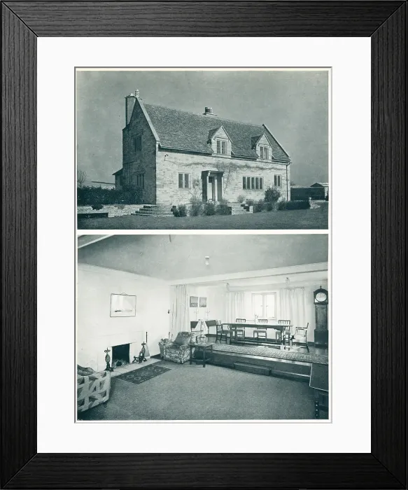 Framed Print : Westhall Hill, Burford, Oxon Framed Print : Westhall Hill, Burford, Oxon