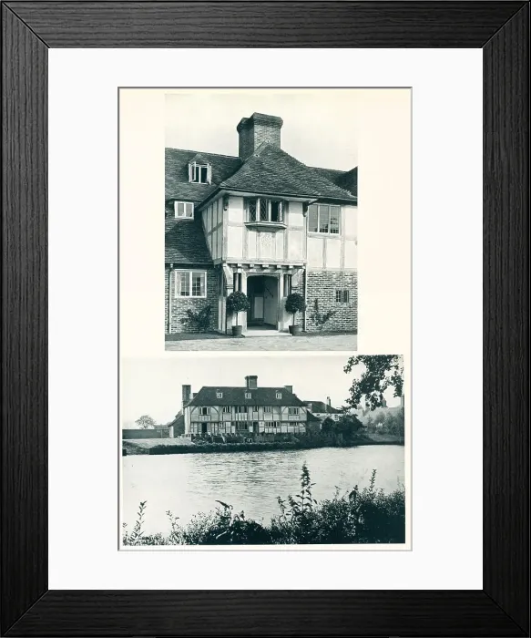 Framed Print : Two Ways, Bray-On-Thames Framed Print : Two Ways, Bray-On-Thames