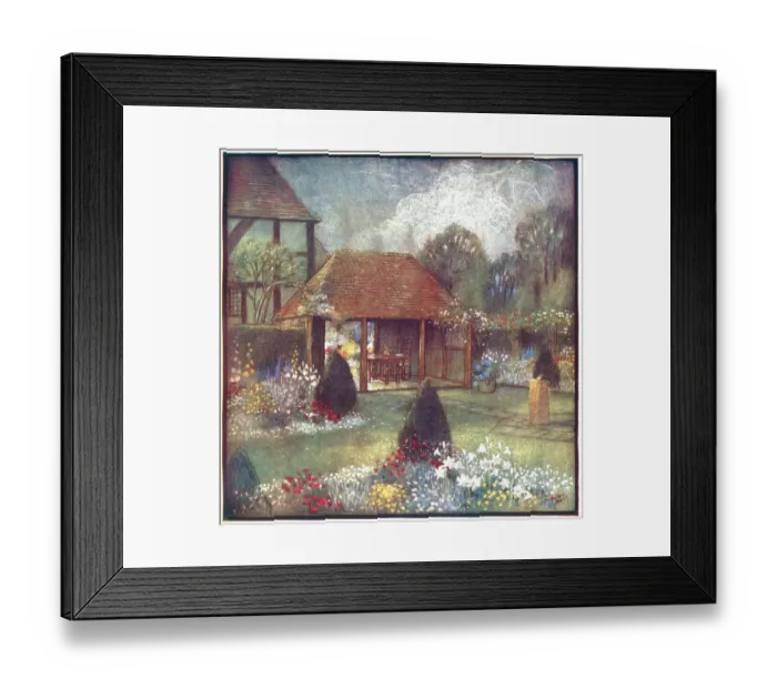 Framed Print : The White House, Great Chart, Kent Framed Print : The White House, Great Chart, Kent