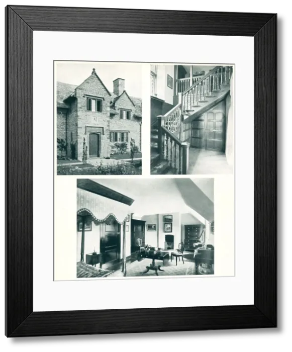 Framed Print : Burton House, Longburton, Dorset Framed Print : Burton House, Longburton, Dorset