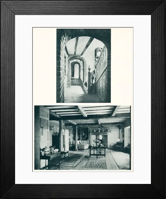 Framed Print : The Gate House, Limpsfield, Surrey, Interiors Framed Print : The Gate House, Limpsfield, Surrey, Interiors
