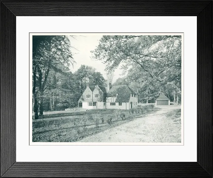 Framed Print : Woodlands, Claremont, Esher, Surrey Framed Print : Woodlands, Claremont, Esher, Surrey
