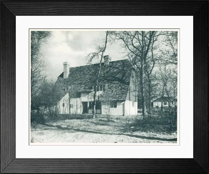 Framed Print : House At Walton-On-Thames Framed Print : House At Walton-On-Thames