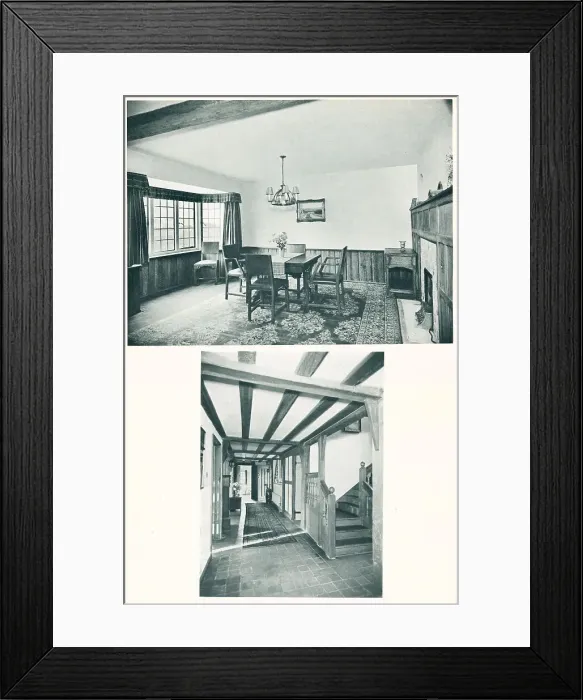 Framed Print : Wychden, Seal, Kent, Interiors Framed Print : Wychden, Seal, Kent, Interiors
