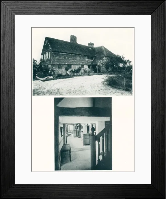 Framed Print : Bramsells, Markbeech, Kent Framed Print : Bramsells, Markbeech, Kent