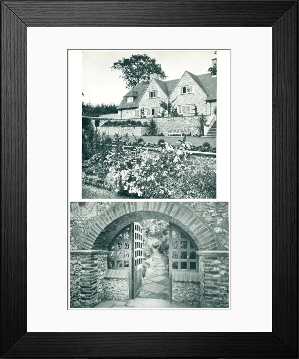 Framed Print : Home Orchard, Sidmouth, Devon Framed Print : Home Orchard, Sidmouth, Devon