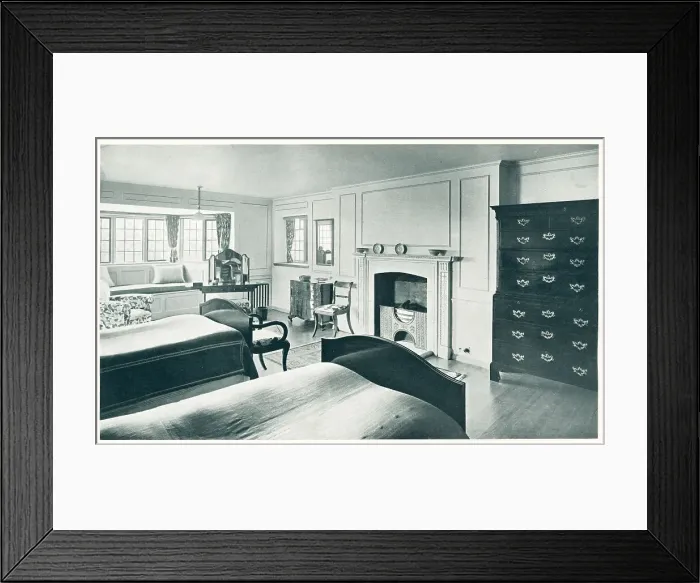 Framed Print : Raspit Hill, Ightham, Kent, Bedoom Framed Print : Raspit Hill, Ightham, Kent, Bedoom