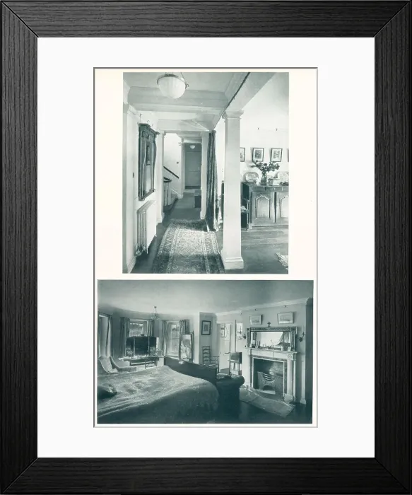 Framed Print : Mere House, Hamble, Hampshire, Interiors Framed Print : Mere House, Hamble, Hampshire, Interiors