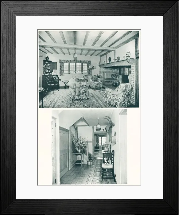 Framed Print : Byways, Near Sevenoaks, Kent, Interiors