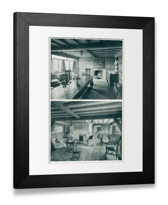 Framed Print : Michaels, Harbledown, Canterbury, Interiors Framed Print : Michaels, Harbledown, Canterbury, Interiors