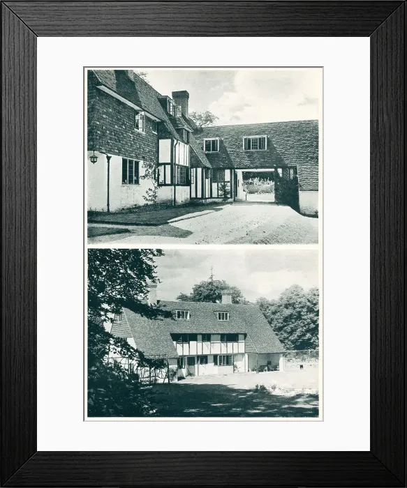 Framed Print : Witham, Woodland Rise, Seal, Kent Framed Print : Witham, Woodland Rise, Seal, Kent