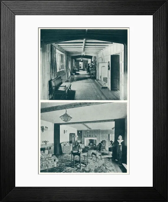 Framed Print : Ashwood, Woking, Interiors Framed Print : Ashwood, Woking, Interiors