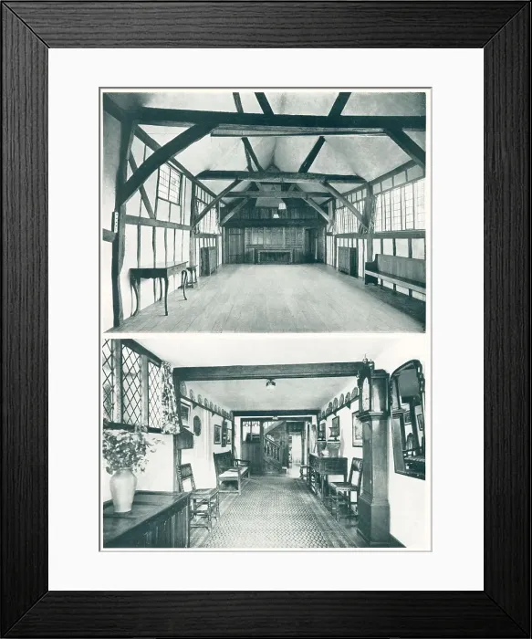 Framed Print : Larkenshaw, Chobham, Surrey, Interiors Framed Print : Larkenshaw, Chobham, Surrey, Interiors