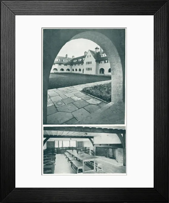 Framed Print : Waterlow Court, Hampstead Garden Suburb Framed Print : Waterlow Court, Hampstead Garden Suburb