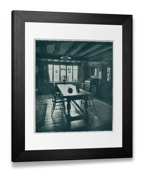 Framed Print : The White House, Great Chart, Kent, Interior Framed Print : The White House, Great Chart, Kent, Interior