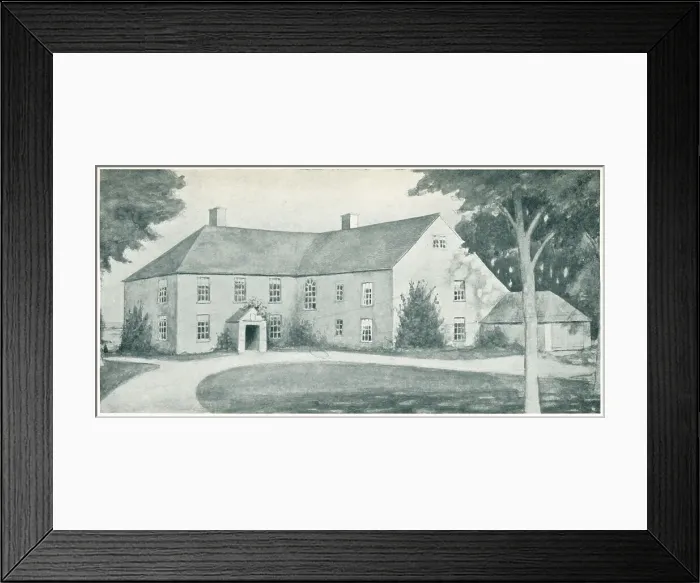 Framed Print : Baillie Scott, A Suburban House Framed Print : Baillie Scott, A Suburban House