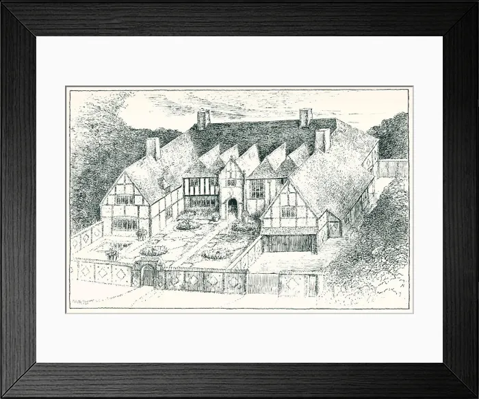 Framed Print : House At Sandwich Bay, Kent Framed Print : House At Sandwich Bay, Kent