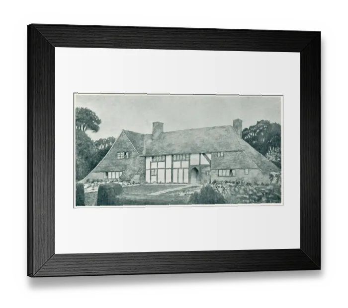 Framed Print : Great Meadow, Ottershaw, Surrey Framed Print : Great Meadow, Ottershaw, Surrey