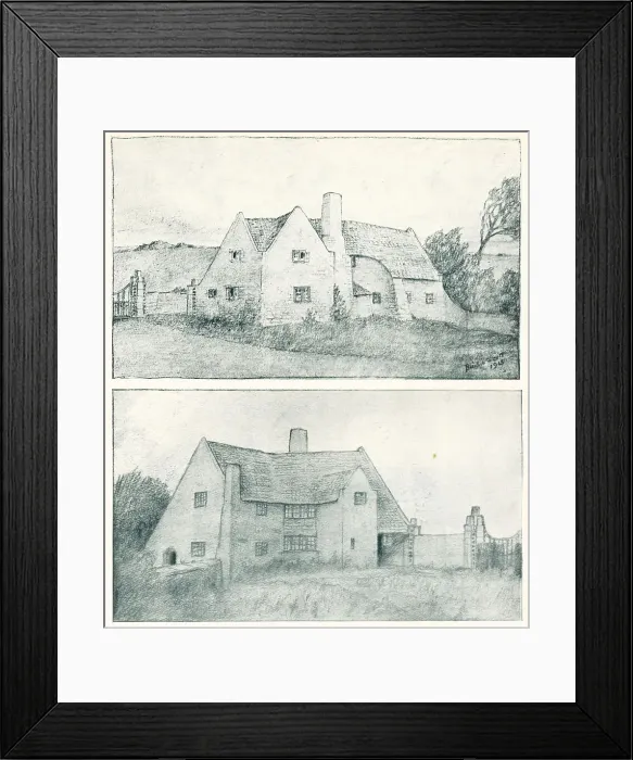 Framed Print : Lodge Cottage, Pembroke, S. Wales Framed Print : Lodge Cottage, Pembroke, S. Wales
