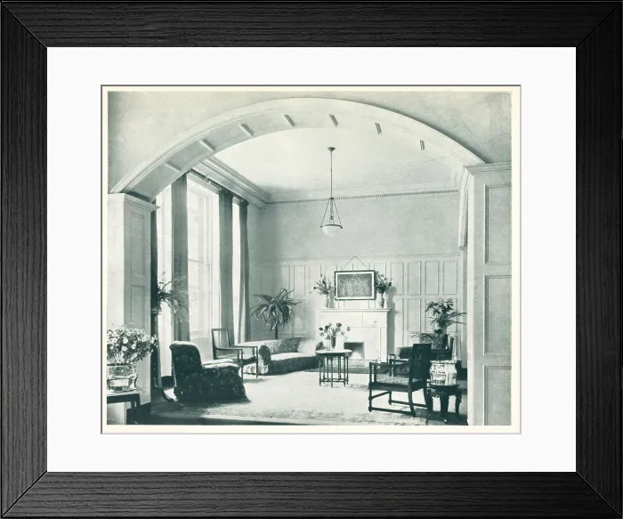 Framed Print : Kensington Palace Mansions Hotel, Interiors Framed Print : Kensington Palace Mansions Hotel, Interiors