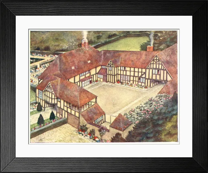 Framed Print : House At Short Hills, New Jersey, U. S. A Framed Print : House At Short Hills, New Jersey, U. S. A