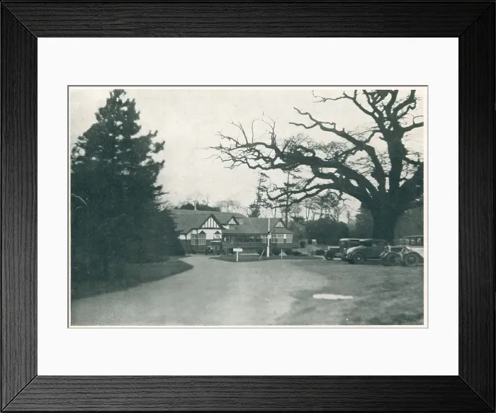 Framed Print : Sidcup Golf House Framed Print : Sidcup Golf House