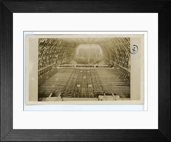 Framed Print : Construction of the Queensway Mersey Tunnel Framed Print : Construction of the Queensway Mersey Tunnel