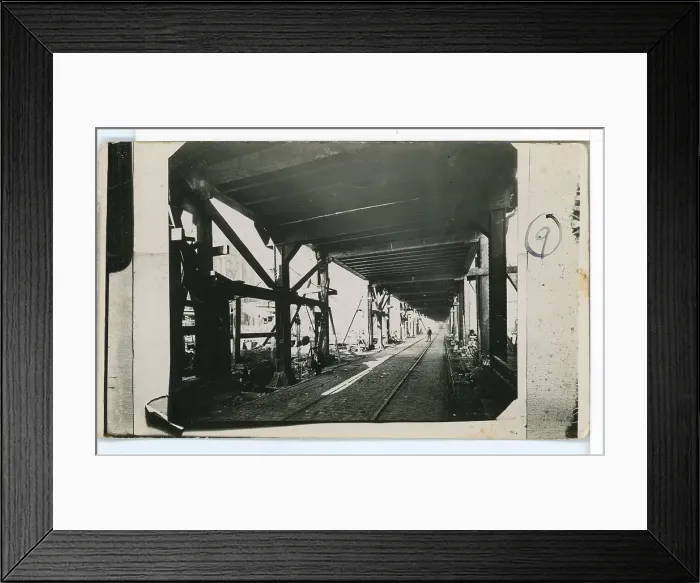 Framed Print : Construction of the Queensway Mersey Tunnel Framed Print : Construction of the Queensway Mersey Tunnel