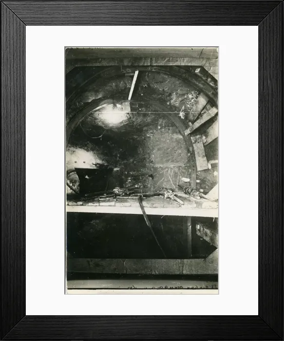 Framed Print : Construction of the Queensway Mersey Tunnel Framed Print : Construction of the Queensway Mersey Tunnel