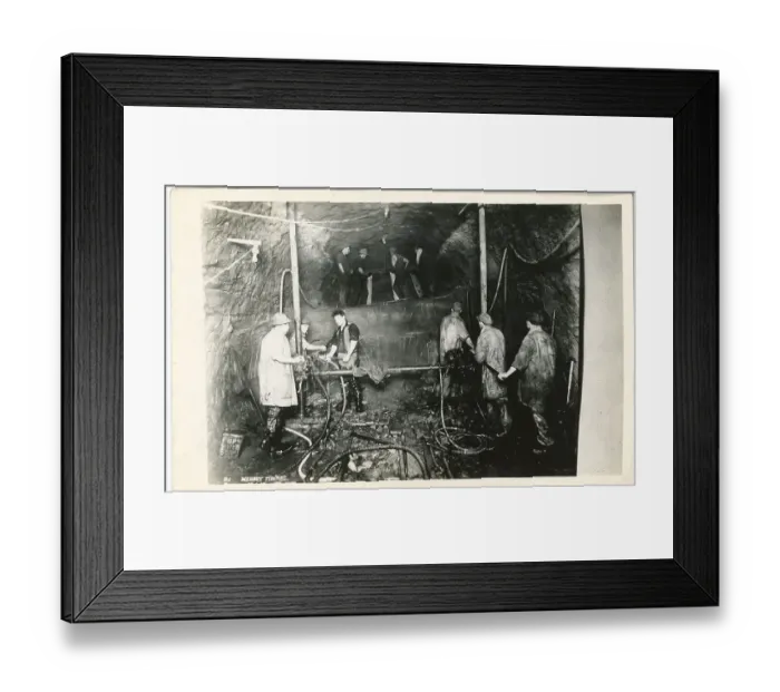 Framed Print : Construction of the Queensway Mersey Tunnel Framed Print : Construction of the Queensway Mersey Tunnel