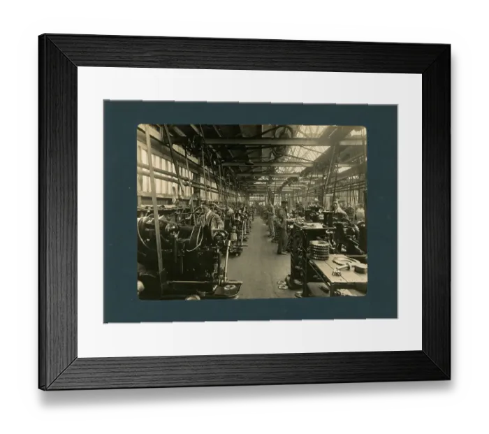 Framed Print : The Moss Gear Company of Birmingham Framed Print : The Moss Gear Company of Birmingham