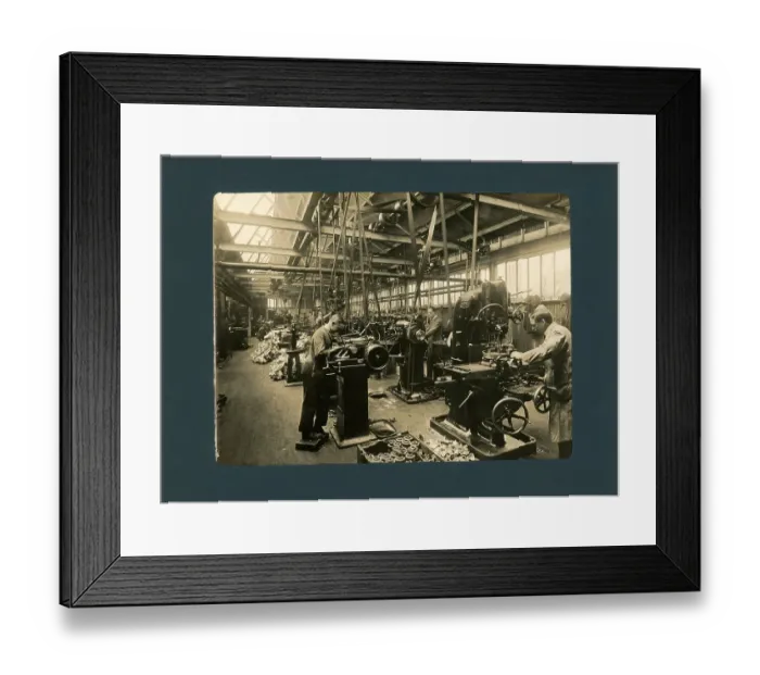 Framed Print : The Moss Gear Company of Birmingham Framed Print : The Moss Gear Company of Birmingham