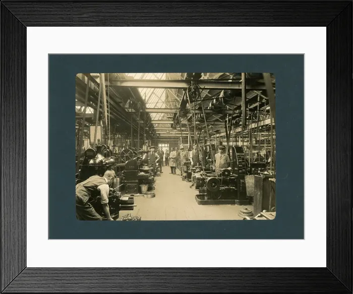 Framed Print : The Moss Gear Company of Birmingham Framed Print : The Moss Gear Company of Birmingham