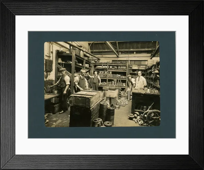 Framed Print : The Moss Gear Company of Birmingham Framed Print : The Moss Gear Company of Birmingham