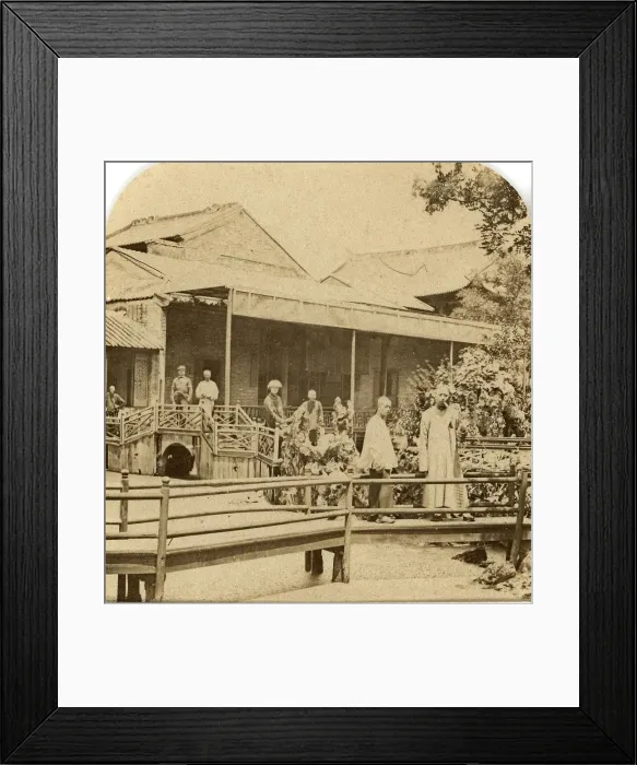 Framed Print : Canton. View of the Yamun of the Allied Commissioners Framed Print : Canton. View of the Yamun of the Allied Commissioners
