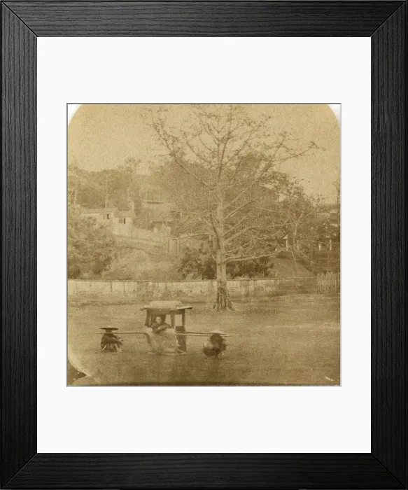 Framed Print : View of Magazine Hill from the Parade Ground, Canton Framed Print : View of Magazine Hill from the Parade Ground, Canton