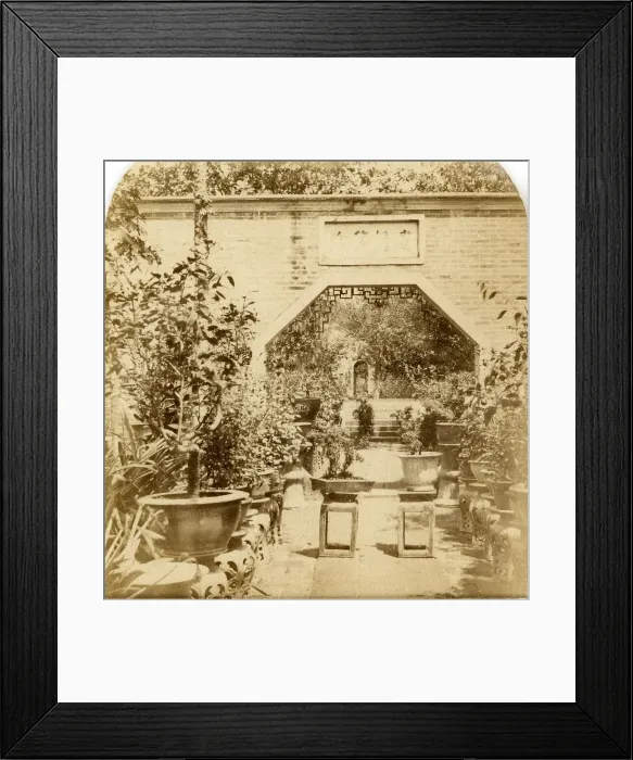 Framed Print : Canton. Garden of Kota Framed Print : Canton. Garden of Kota