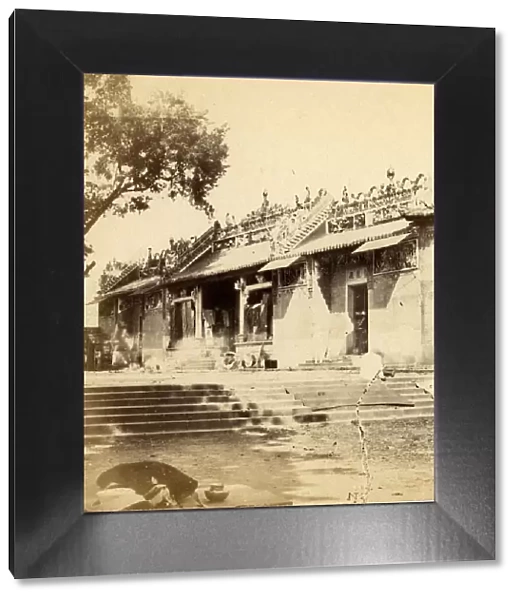 Canton. Joss House, Perspective View