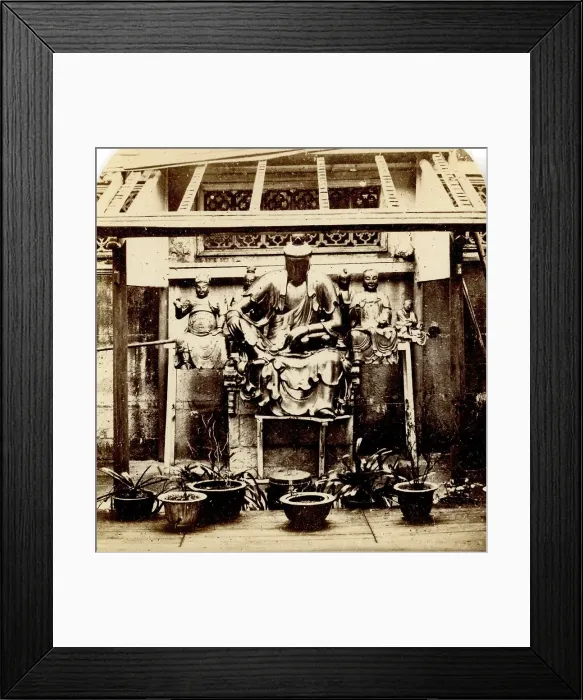 Framed Print : Canton. Chinese Joss Framed Print : Canton. Chinese Joss