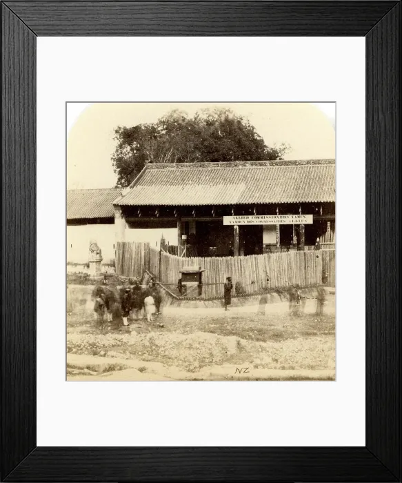 Framed Print : Canton. Yamun of the Allied Commissioners Framed Print : Canton. Yamun of the Allied Commissioners