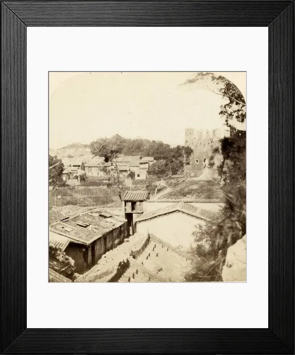 Framed Print : Canton. View from the West Gate Framed Print : Canton. View from the West Gate