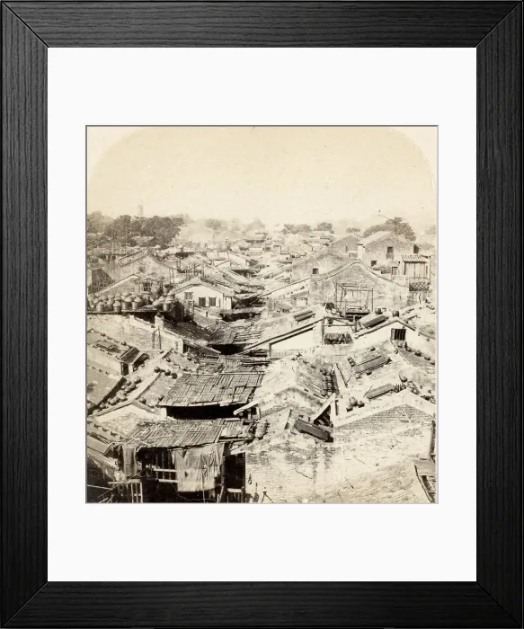 Framed Print : Unidentified Location in Canton Framed Print : Unidentified Location in Canton